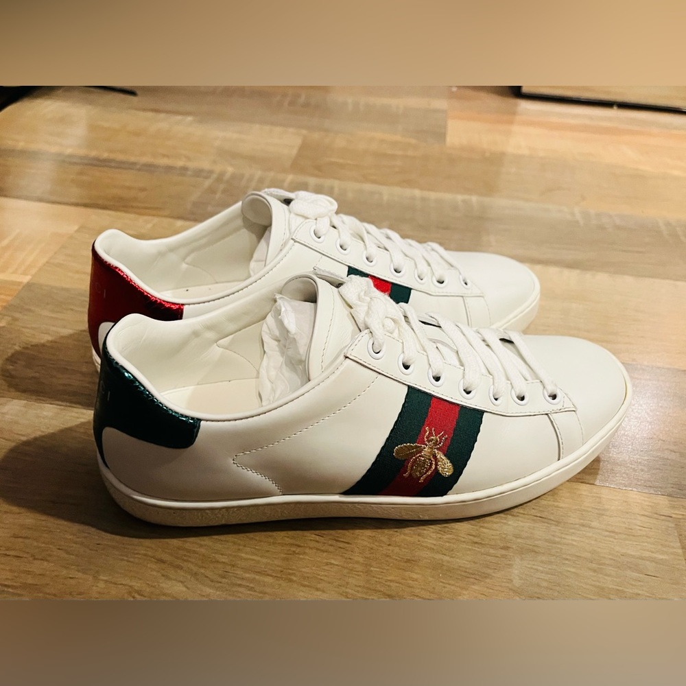 Gucci Ace Bee White Sneaker
